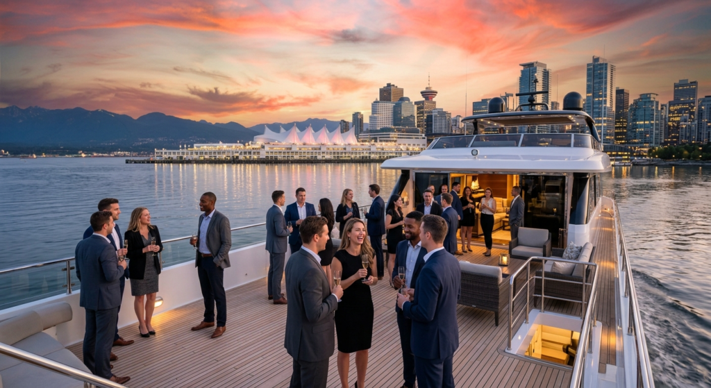 Vancouver Teams Choose Private Yacht Charters